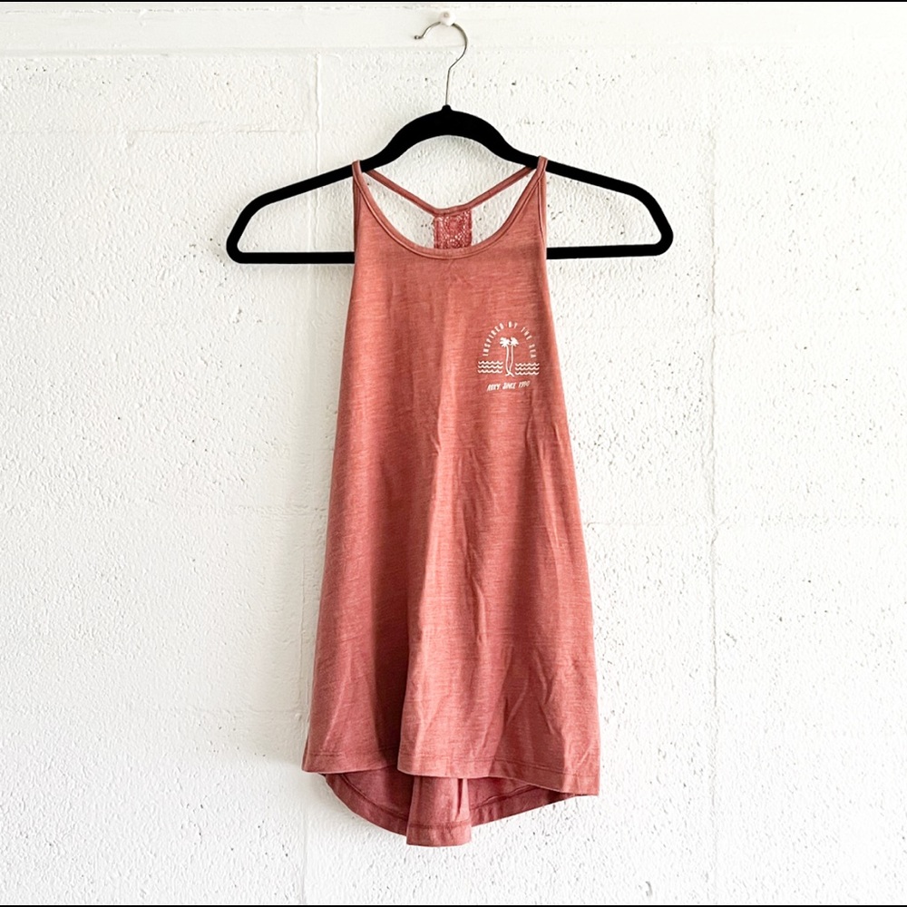 Roxy high neck tank top